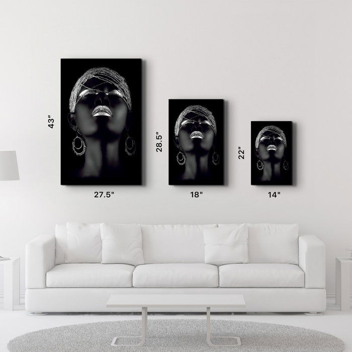 Wallity Pintura Decorativa de Vidrio Templado 70 x 110 cm Multicolor